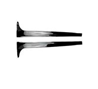 Gloss Black Car Rear Window Spoiler Side Wing Cover ABS Body Kits For VW For POLO For MK6 For AW1 For BZ1 For TDI For MPI 2017-2023 Car Rear Spoiler