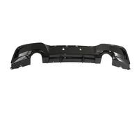 Gloss Black Carbon Exteropr Parts Fiber Look Rear Bumper Car Body Kit Compatible With BMW F20 2011-2014 Diffuser Spoiler M Sport M-Tech(Black Print 3)