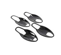 Gloss Black Chrome Car Door Handle Covers Bowl Decor Trim Styling Accessories,Car Door Handle Protector,For CR-V CRV 2012-2016