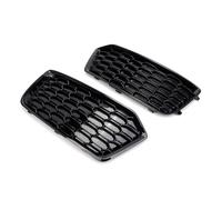 Gloss Black Fog Light Grille For Q5 2018 2019 2020 2021 2022 80A807679D 80A807680D Front Bumper Cover Grille Bezel Insert IPEVMLZ