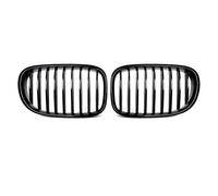 Gloss Black Front Bumper Kidney Grilles For 7 Series F01 F02 2008 2009 2010 2011 2012 2013 2014 2015 740i 750i 760Li