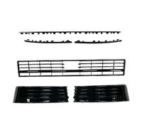 Gloss Black Front Bumper Lower Grille Trim Mesh Insert For VW T6 For Transporter For Caravelle 2016 2017 2018 2019(With ACC Gloss Black)