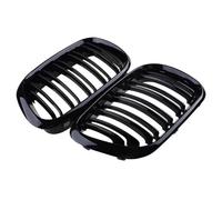 Gloss Black Front Grilles For X5 E53 1999 2000 2001 2002 2003
