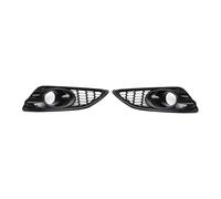 Gloss Black Grille 1 Pair Front Fog Light Cover C1BB15A299AA For Fiesta Van 2013-2017 Facelift