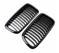 Gloss Black Racing Grille For 7 Series E38 1994 1995 1996 1997 1998 1999 2000 2001(Single Slat)
