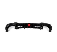 Gloss Black Rear Bumper Diffuser Lip Spoiler With Light Compatible For BMW X3 G01 22-24