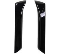 Gloss Black Side Window Spoiler Set of 2, ABS Plastic Exterior Trim for Enhanced Sporty Look - Direct Fit for VW 5F Mk3 Mk3.5 (2013-2021), Adhesive Installation