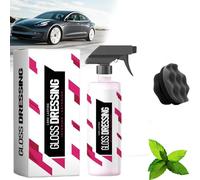 Gloss Dressing for Floor Mats, Gloss Dressing for Detailing,Trim & Tire Dressing - Restore Faded Plastics,Car Interior Cleaner,Plastic Restorer for Cars Ceramic Plastic Coating,Long Lasting Shine (1)