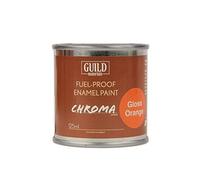 Gloss Enamel Fuel-Proof Paint Chroma (125ml Tin) (Gloss Orange)