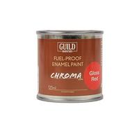 Gloss Enamel Fuel-Proof Paint Chroma (125ml Tin) (Gloss Red)