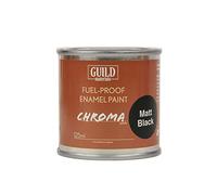 Gloss Enamel Fuel-Proof Paint Chroma (125ml Tin) (Matt Black)