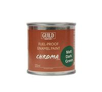 Gloss Enamel Fuel-Proof Paint Chroma (125ml Tin) (Matt Dark Green)