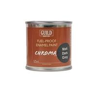 Gloss Enamel Fuel-Proof Paint Chroma (125ml Tin) (Matt Dark Grey)