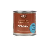 Gloss Enamel Fuel-Proof Paint Chroma (125ml Tin) (Matt Light Blue)