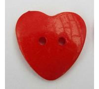 Gloss Heart Buttons 10mm 13mm 20mm Jumper Dress Shirt 12 Color Buy 2 4 8 16 940D, Red, 2 10mm