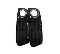 Gloss Honeycomb Style Compatible With A4 A4L B8 2009 2010 2011 2x Front Bumper Fog Light Grill Chrome Modification Repair Replacement Parts Accessories