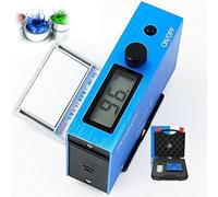 Gloss Meter High Precision Glossmeter with LED Backlight, 0-199.9 Range, 60° Angle for Accurate Measurement of Paint, Wood, Ceramics, Stone