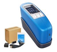 Gloss Meter with 20/60/85° Geometries for Paints, Coatings, Plastics, Hardware, Precise Measurement Tool with Data Storage & PC Software