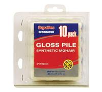 Gloss Mini Roller (Pack of 10) SupaDec Cream One Size