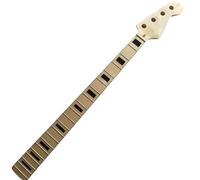 Gloss P Bass Maple Guitar Neck 20 Fret 34" Fretboard Block Inlay