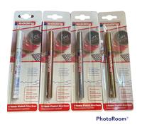 Gloss Paint Markers Gold Silver Copper White 0.8mm Set Craft Stone Plastic Glass