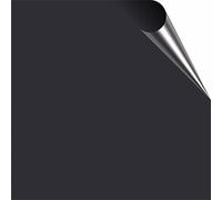 Gloss Tile Stickers for 10cm x 10cm / 100mm x 100mm / 4 Inch Waterproof for Kitchen, Splashback, for Bathroom, Self Adhesive, Peel and Stick On, Removable for House Renters (Charcoal, 50)