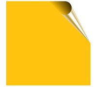 Gloss Tile Stickers for 10cm x 10cm / 100mm x 100mm / 4 Inch Waterproof for Kitchen, Splashback, for Bathroom, Self Adhesive, Peel and Stick On, Removable (Dark Yellow, 50)