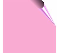 Gloss Tile Stickers for 10cm x 10cm / 100mm x 100mm / 4 Inch Waterproof for Kitchen, Splashback, for Bathroom, Self Adhesive, Peel and Stick On, Removable (Bright Pink, 50)