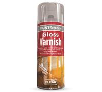 Gloss Varnish Spray Clear 400ml - Durable Protective Top Coat for Wood, Metal & Surfaces - Long Lasting Clear Sealant for Indoor & Outdoor Use, Waterproof Gloss Finish Protective Spray - 1749PR
