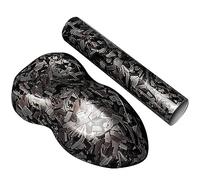 Gloss Vinyl Car Wrap Film PET Forged Carbon Fiber Sticker Self Adhesive Auto Decal Roll for Motorcycle Decoration(30 * 100cm)