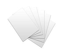 Gloss White Aluminium Sheet Photo Panels for Heat Press Sublimation Thickness: 0.5mm A6-A4 Approx (50, 20 x 30cm (A4))