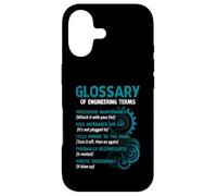 Glossary Of Engineering Terms Funny Engineer Definition Case for iPhone 17