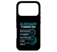 Glossary Of Engineering Terms Funny Engineer Definition Case for iPhone 17 Pro