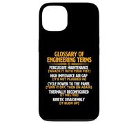 Glossary of Engineering Terms - Mechanical Engineer Science Case for iPhone 13