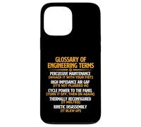 Glossary of Engineering Terms - Mechanical Engineer Science Case for iPhone 13 Pro Max