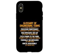 Glossary of Engineering Terms - Mechanical Engineer Science Case for iPhone X/XS