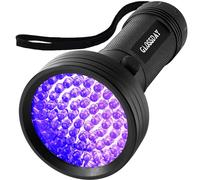 GLOSSDAY Blacklight Flashlight 68 LED UV Flash Light,Ultraviolet Flashlight Black Light Professional Pet Urine Detector for Dog/Cat Urine,Pet Stains,Hunting Scorpions