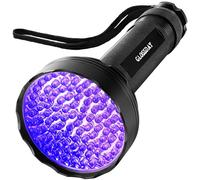 GLOSSDAY UV Flashlight Black Light, 100 LED Black Light Flashlight for Dog/Cat Pet Detector, Scorpions Finder