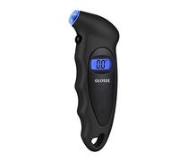 GLOSSE Tyre Pressure Gauge Digital Tyre Pressure Gauge With Backlight LCD Display 150 PSI ABS for Cars, Bikes, Motorcycles etc
