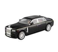 Glossiness For Rolls-Royce Phantom Alloy Die-cast Car Model Ornaments 1/22 Scale Collectible Car Model(Black)