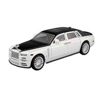 Glossiness For Rolls-Royce Phantom Alloy Die-cast Car Model Ornaments 1/22 Scale Collectible Car Model(White)