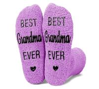 Glossiness Sorry I Just Can’t Today I’m Growing a Tiny Human Pregnancy Socks - Fluffy Non-Slip Coral Fleece Labour Socks for Women, Baby Shower Gifts for Mum to Be and New Mum Novelty Ideas