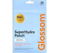 Glossom SuperHydro Patch - Spot Patches Salicylic Acid & Niacinamide - 36 Hydrocolloid Pimple Patches, Breakout Blemish Stickers & Spot Dots for Face - Korean, Vegan, Cruelty-Free