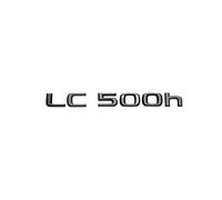 Glossy Black 3D ABS Letters Number CT200h LC500 LC500 Compatible With Lexus Car Trunk Logo Sticker Badge Accessories(LC500h)
