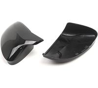 Glossy Black ABS Side Mirror Cover For For Golf MK8 2020 Through 2024 Rearview Mirror Housing OEM Numbers 5H0857537 5H0857538 [SL LOSSY BLACK FINISH] [PRECISE COMPATIBILITY] - Custom-designed