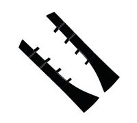 Glossy Black/Carbon Fiber Look Guard Kits For 5 Series For Touring F11 2011-2017 Car Rear Window Side Wing Tail Spoiler Splitter Glossy POMPOMPUR(Gloss Black)