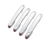 Glossy Black Exterior Door Handle Covers for Toyota Land Cruiser 2023-2025 | for durable ABS plastic, precise fit for LC250, enhances exterior style, easy for snap-on install, 4-piece (Electroplated)