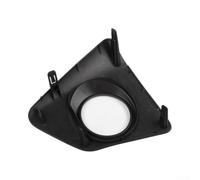 Glossy Black Fog Light Trim Cover for Toyota Corolla S LHD 2014-2016 Pair(Right)