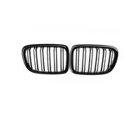 Glossy Black For X1 E84 F48 X3 F25 X4 F26 X5 F15 X6 F16 E70 E71 Dual Line Kidney Grilles Front Grill Grille(X1 E84)