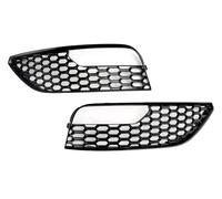 Glossy Black Front Bumper Fog Light Bezel Grill Honeycomb Mesh Fog Light Grille Cover For A3 2012-2016 8V3807681 8V3807682 CRRYUQWWM